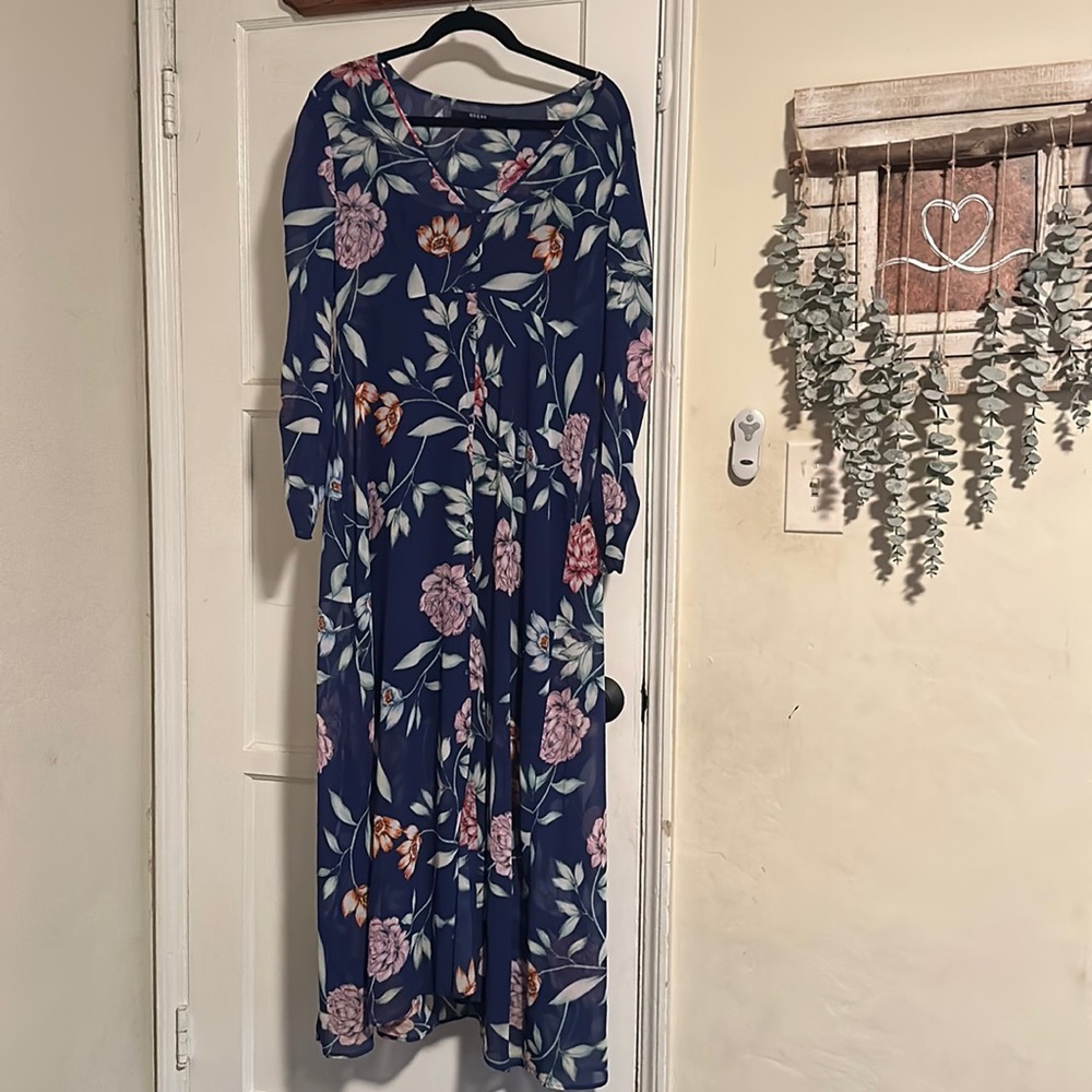 Guess long sleeve dress